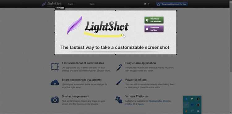 Lightshot - скачать бесплатно русскую версию для Windows Mac OS X